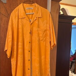 Tommy Bahama Men's Tropical Orange Shirt